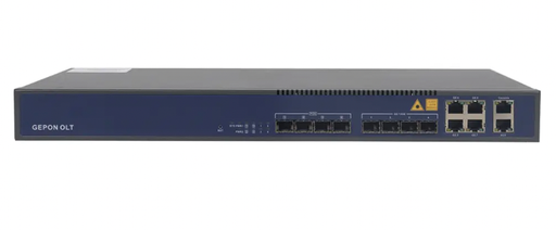 Next Access GPON 4 Port OLT with 4GE +  2 x 10Gbps SFP+ ports