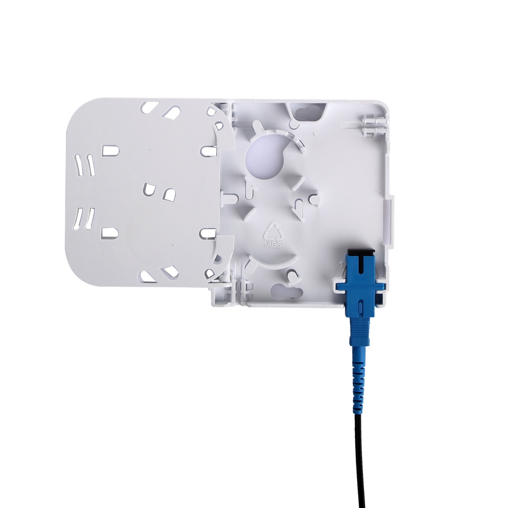 [FTB-1-SCAPC] Fibre Termination Box 1 Port, Loaded with SC/APC Adapter and SC/APC Pigtail