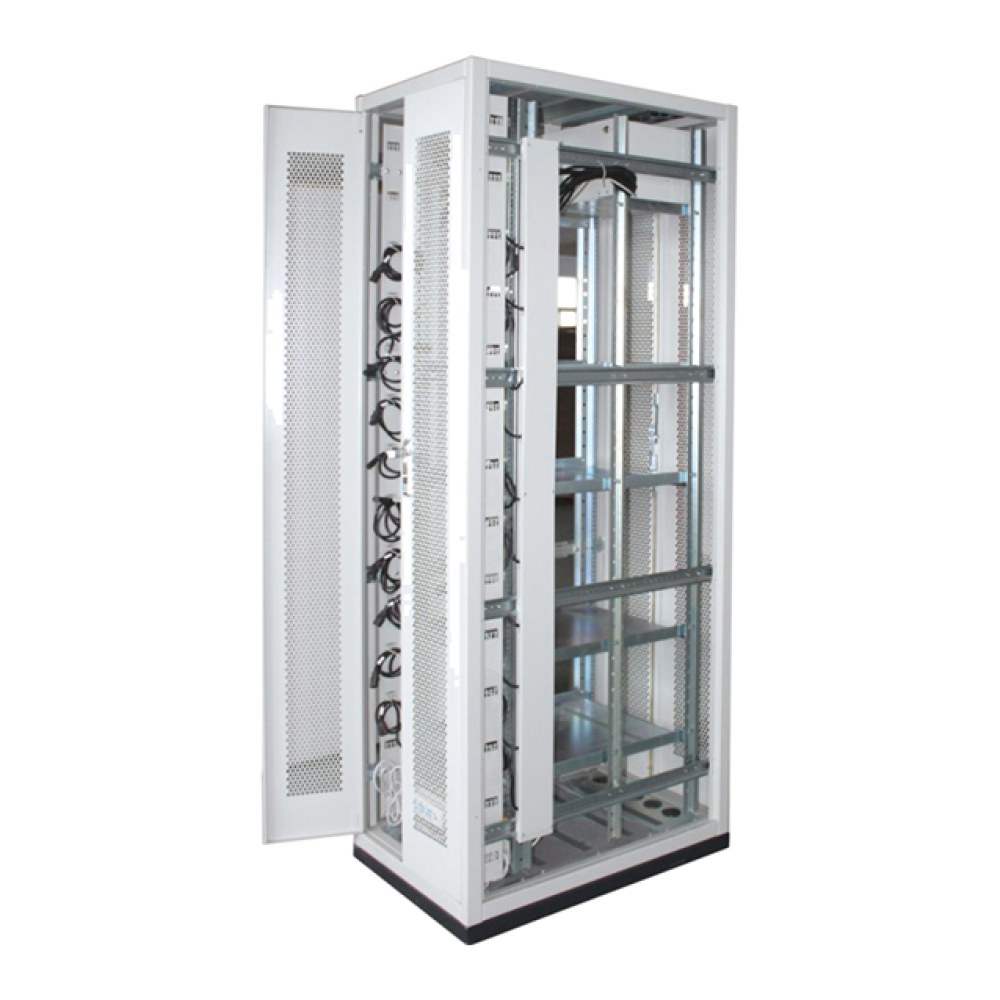 [SMIC-RK-0021] 19" floor-standing electrical cabinet, mesh door, 600 wide
