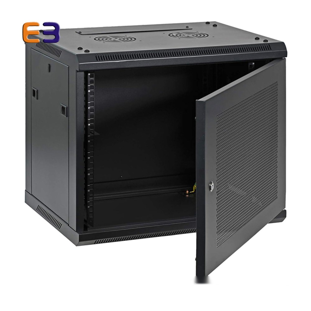 [SMIC-RK-0036] 19" wall-mount cabinet, mesh door, single section, 600 wide