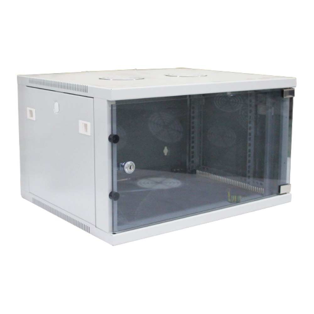 [SMIC-RK-0041] 19" wall-mount cabinet, glass door