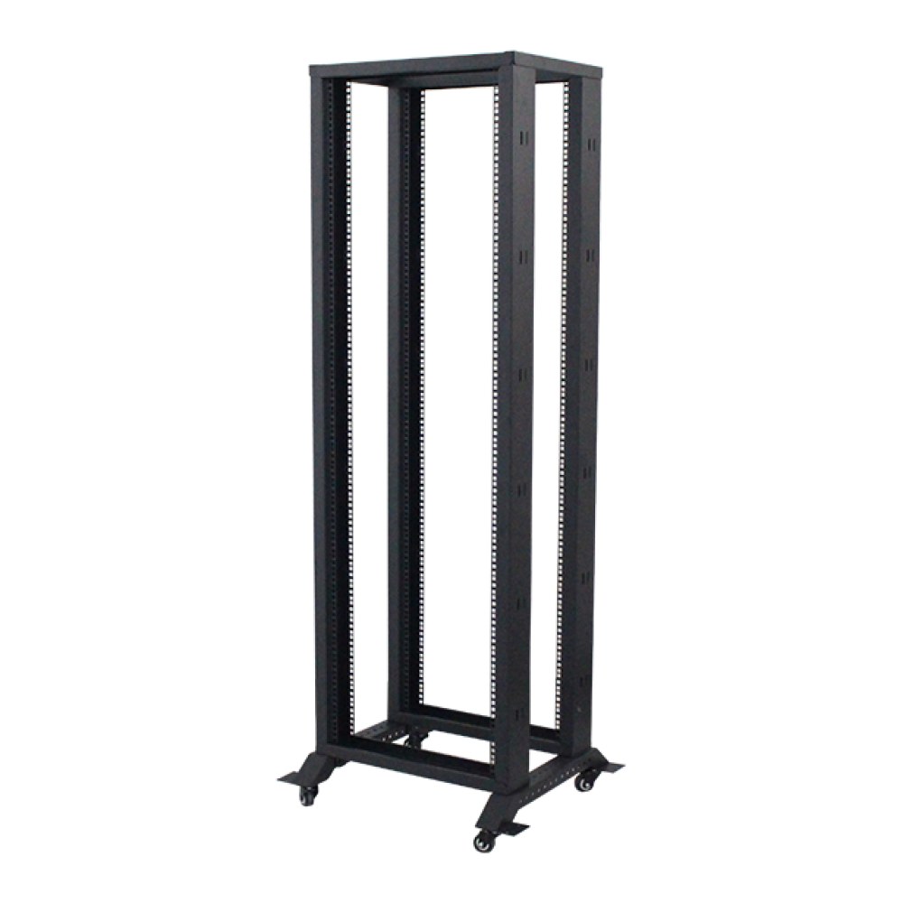 [SMIC-RK-0052] 4-post open rack, on castors