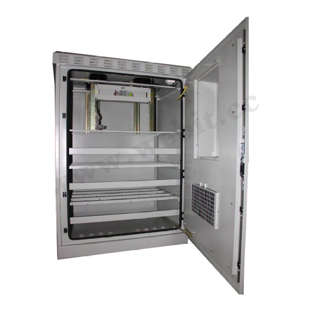 [SMIC-OC-0012] Outdoor battery cabinet, 19", double wall, 850 x 750 x 1300 mm