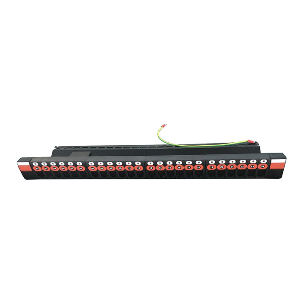[SMIC-PP-0001] Cat6A FTP intelligent patch panel, 24 port