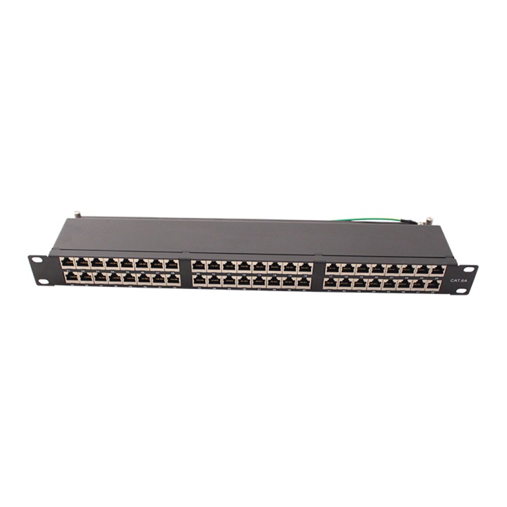 [SMIC-PP-0010] Cat6A FTP patch panel, 48 port