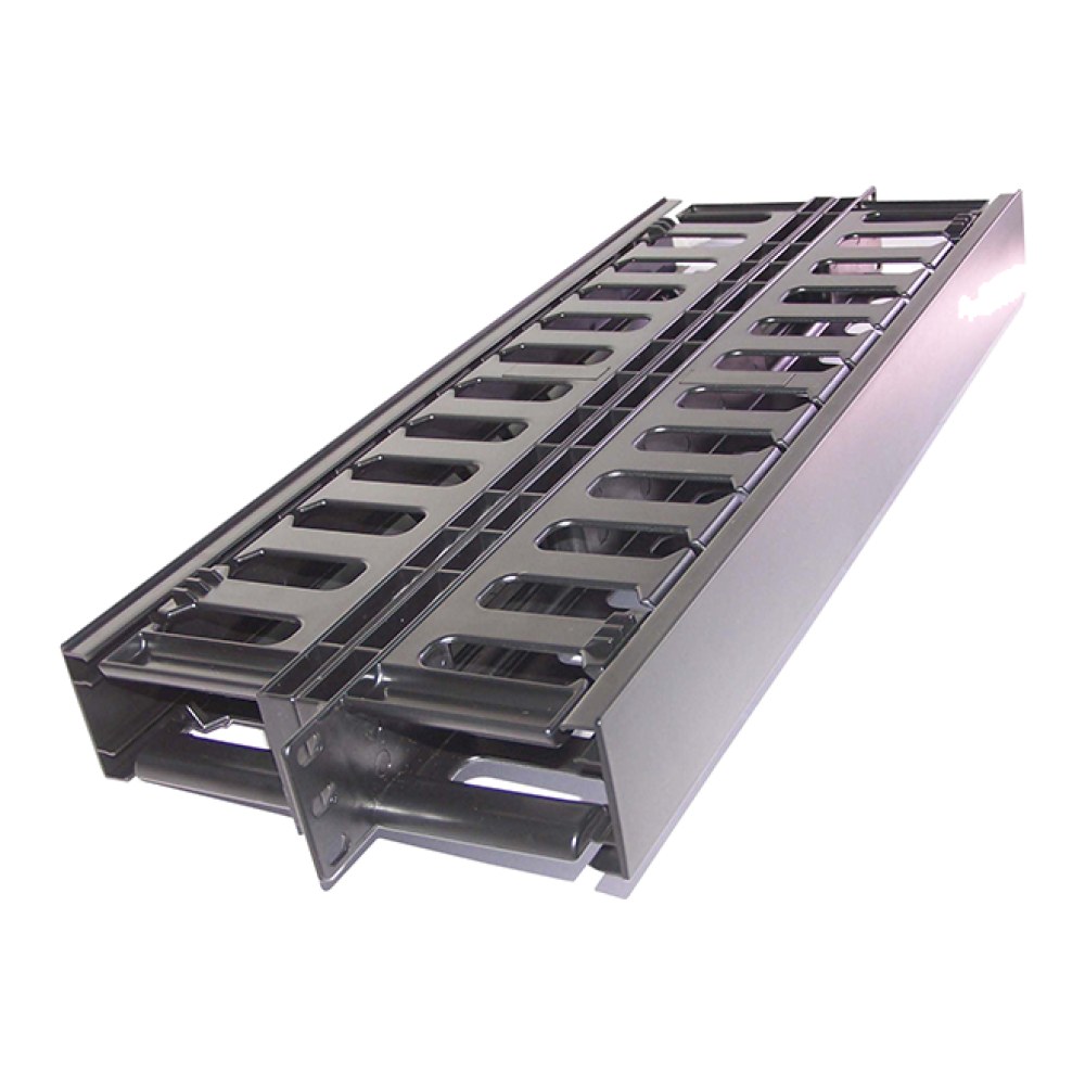 [SMIC-CM-0012] 1U cable organiser, double sided