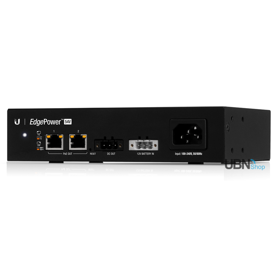 Ubiquiti EP-54V-72W EdgePower DC Power Supply with UPS and PoE