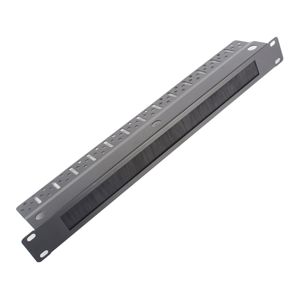[SMIC-CM-0015] 1U brush panel with cable bracket