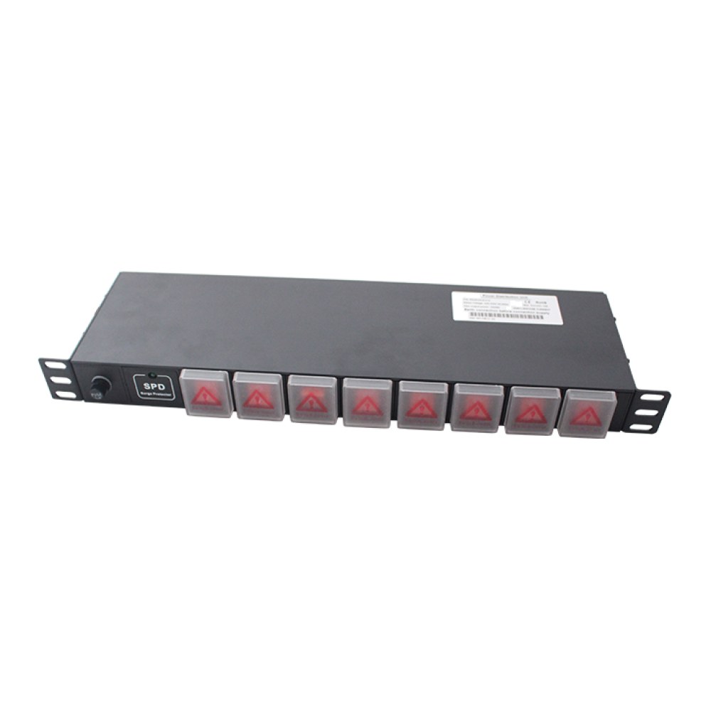 [SMIC-PD-0009] Industrial rack PDU, horizontal, with RCD