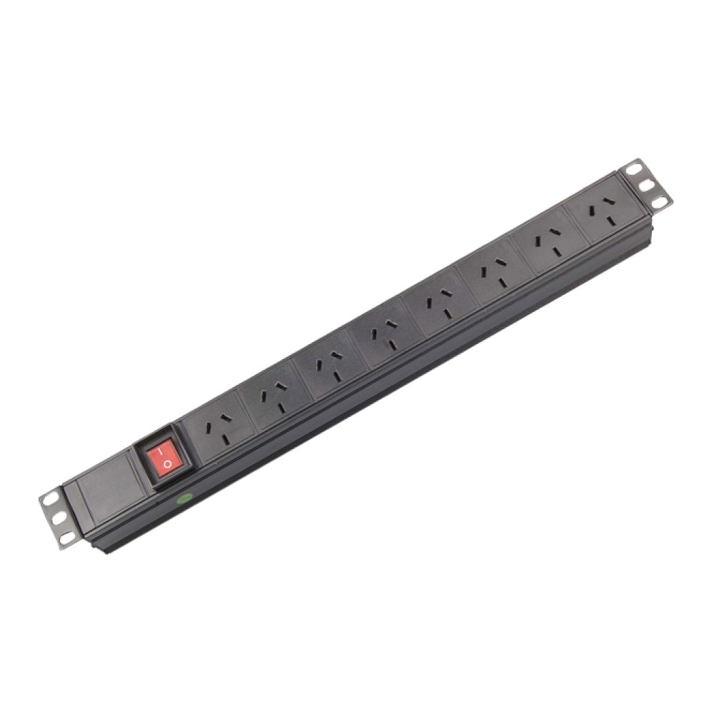 [SMIC-PD-0025] Rack PDU, Australian outlets, 1U, with RCD