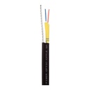 Figure-8 drop cable, tight buffer, aramid yarn, self-supporting