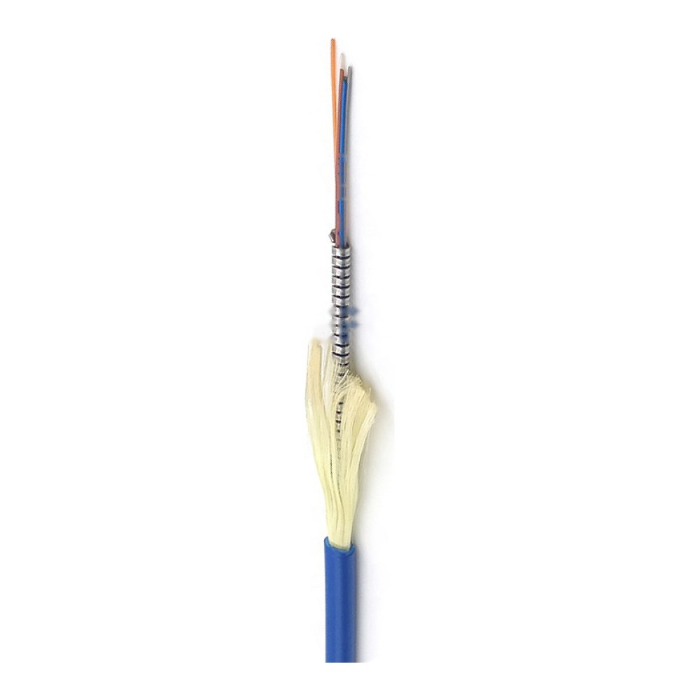 [SMIC-FC-0015] GJJKAV armored tight buffer simplex/duplex drop cable