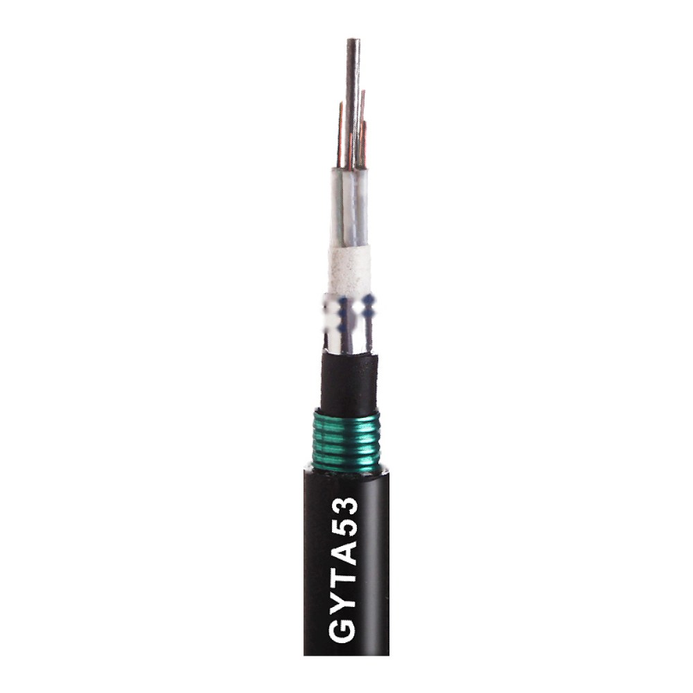 [SMIC-FC-0027] GYTA53 multi loose tube double jacket double armored cable
