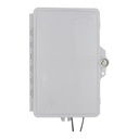 FTTH distribution box, 2 port, style A