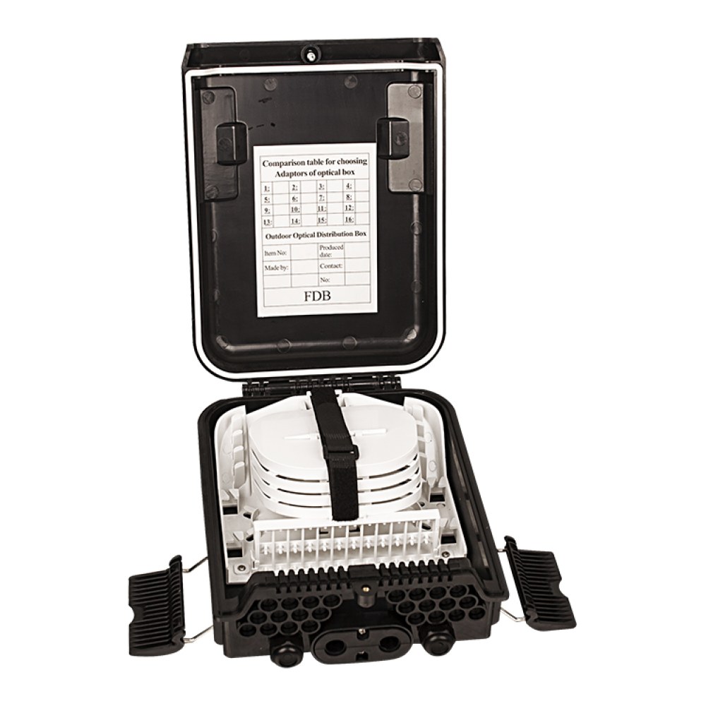 [SMIC-FE-0038] FTTH distribution box, 16 port, IP65, style C