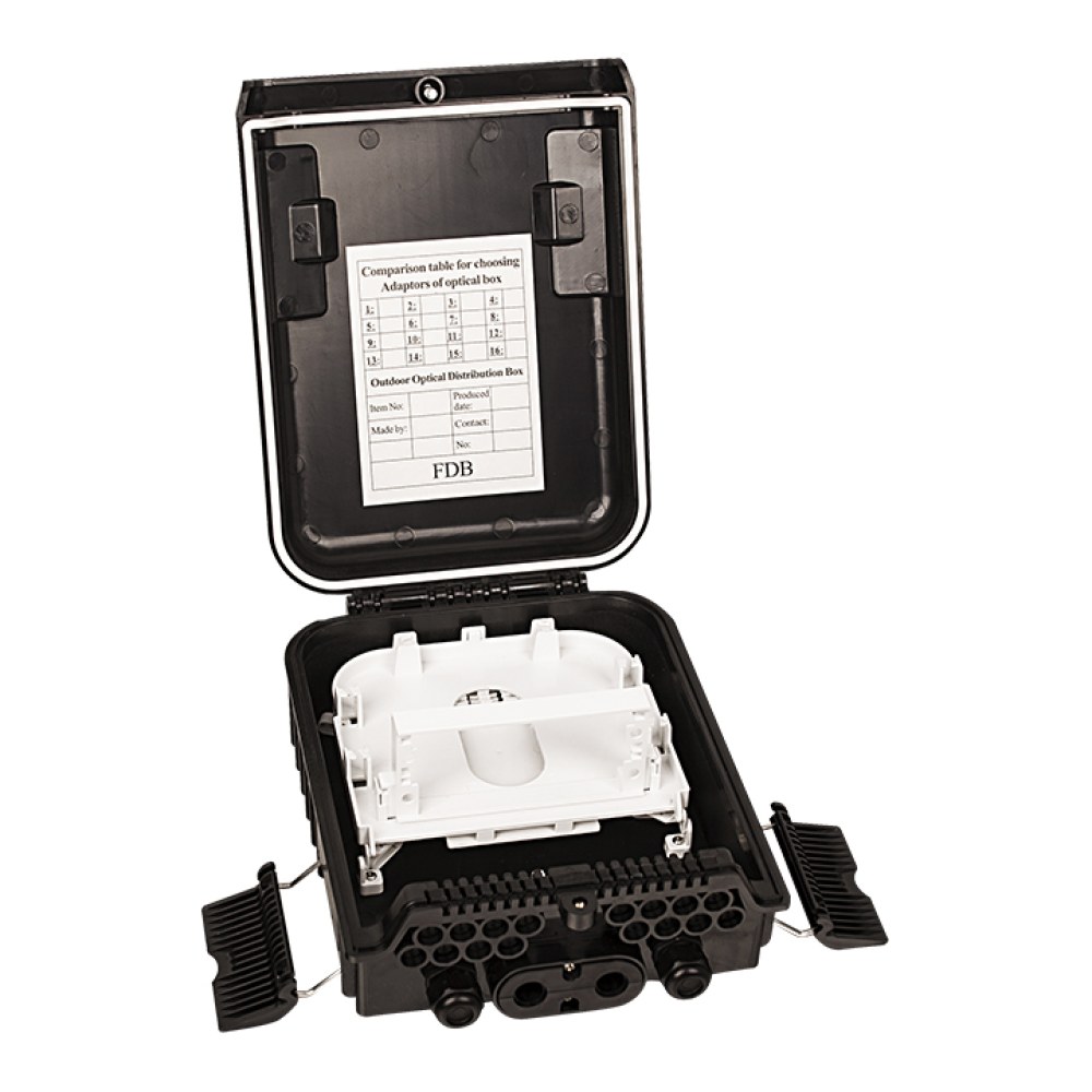 [SMIC-FE-0042] FTTH distribution box, 16 port, IP65, style E