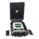 FTTH distribution box, 16 port, IP65, style J