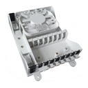 Fibre distribution box, fully enclosed, wall/pole mount, indoor/outdoor