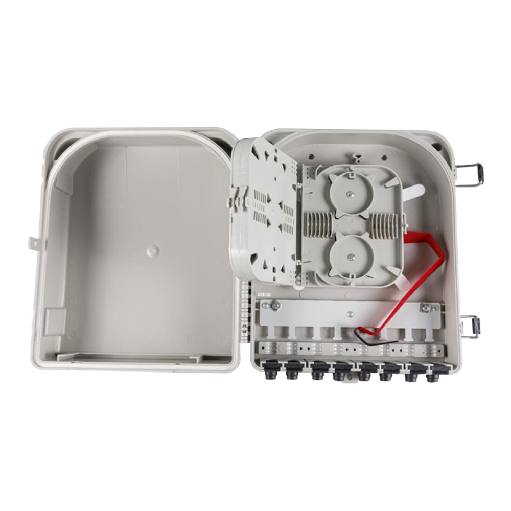 [SMIC-FE-0057] Outdoor fibre distribution box, two-layer, splitter and splice trays