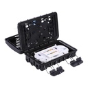 Fibre distribution box, 8 adapter, 290 x 185 x 108 mm