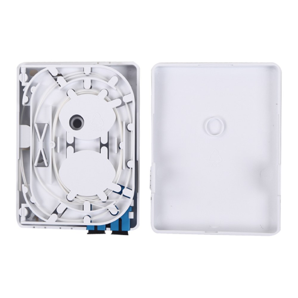 [SMIC-FE-0068] Fibre wall outlet, 2 port, double layer