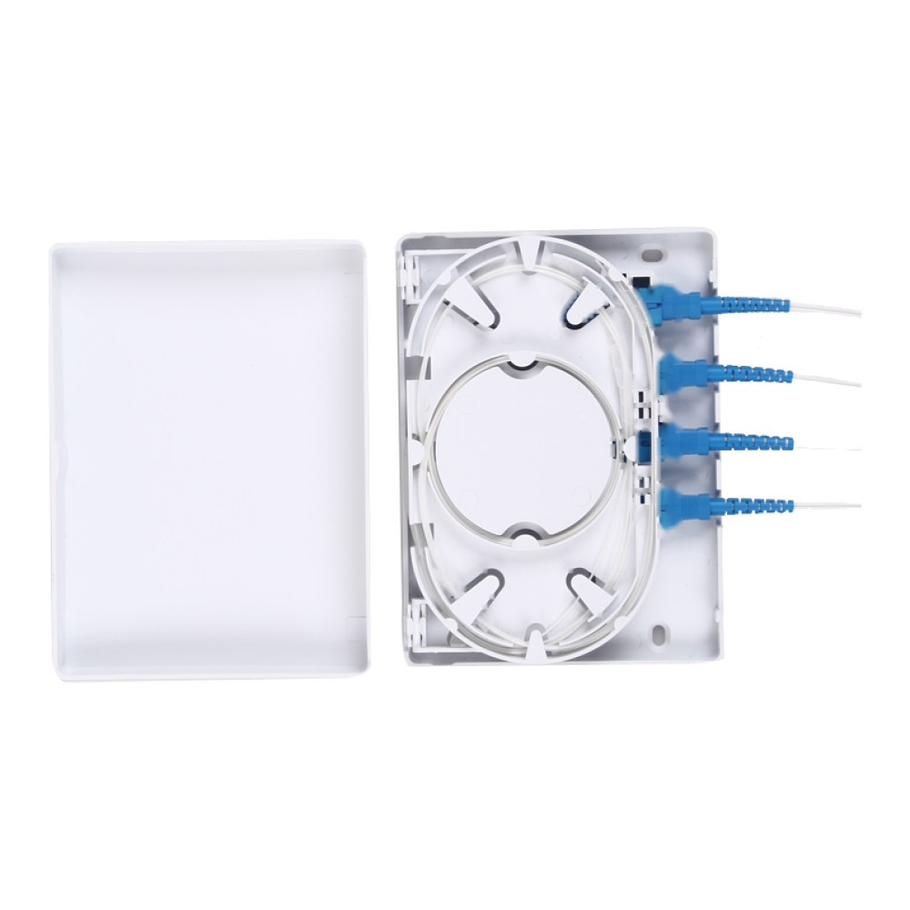 [SMIC-FE-0069] Fibre wall outlet, 2 or 4 fibre, style A