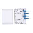 Fibre wall outlet, 2 or 4 fibre, style A
