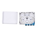 Fibre wall outlet, 2 or 4 fibre, style B