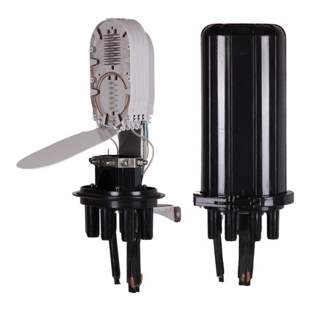 [SMIC-FS-0004] Dome splice closure, mechanical seal, slide-in trays, bunchy and ribbon fibre