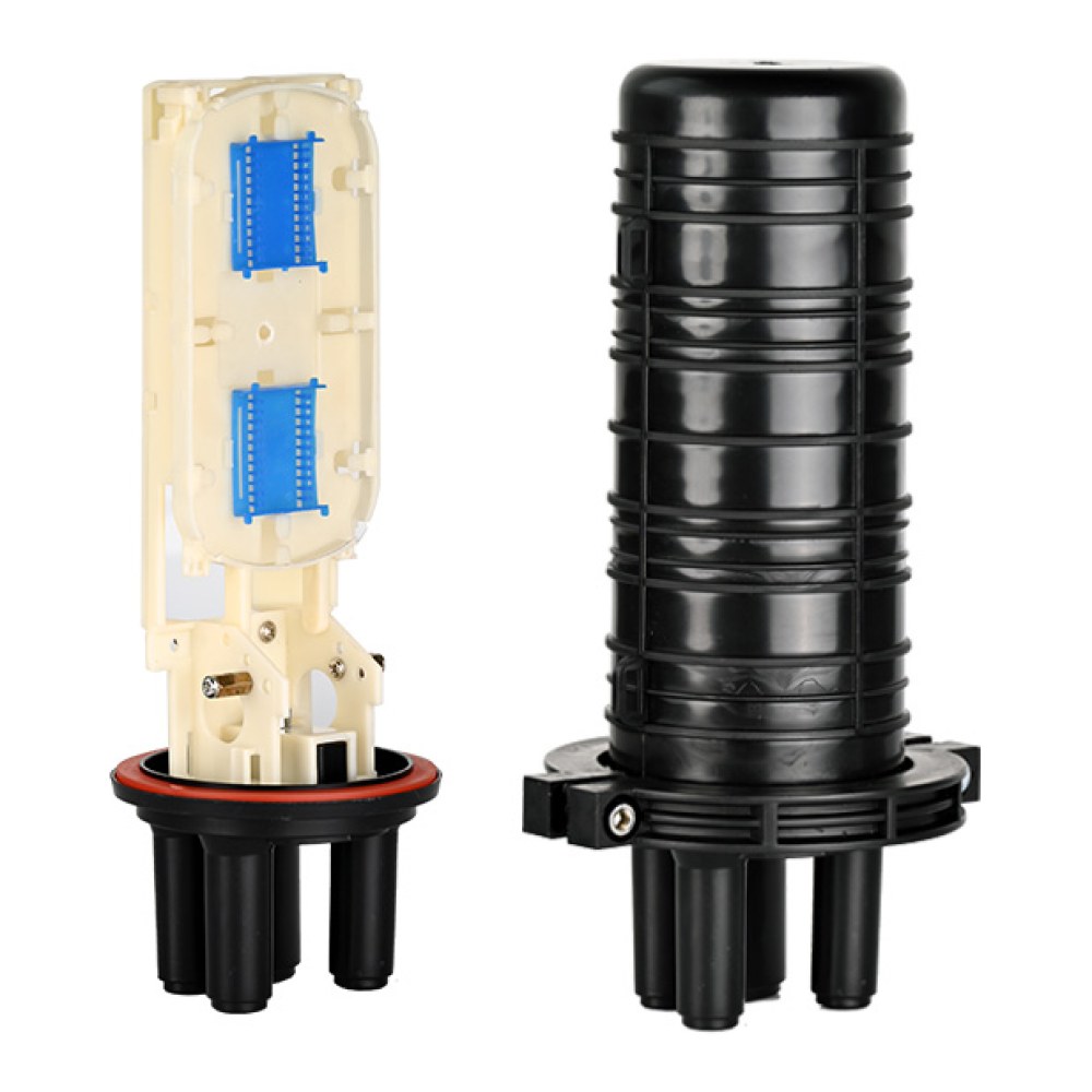 [SMIC-FS-0033] Dome splice closure, heat-shrink seal, oval straight-through port