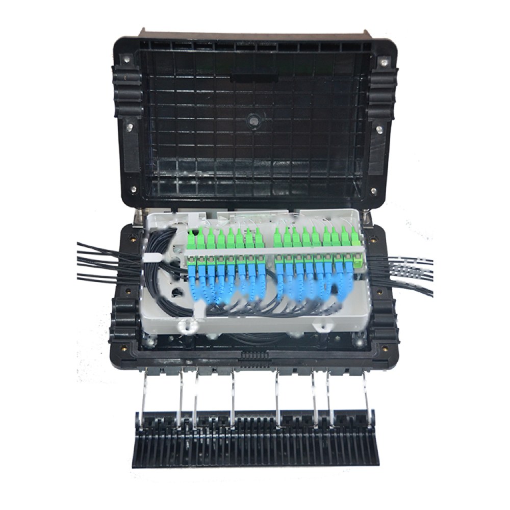 [SMIC-FS-0035] FTTx splice closure, aerial/wall, splitter ready