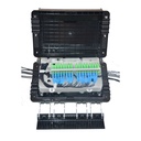 FTTx splice closure, aerial/wall, splitter ready