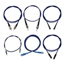 Armoured fibre patch cord