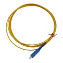 SC fibre pigtail, single mode