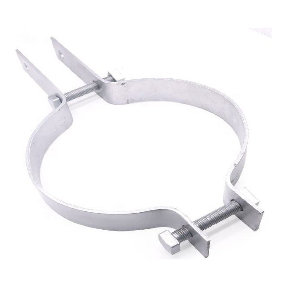 [SMIC-FX-0017] Pole mounting hoop, hot-dip galvanised