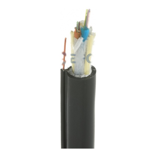 Hybrid fibre and power cable