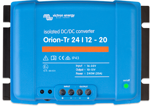 [ORI242428120] Victron Orion-Tr 24/24-12A (280W) Isolated DC-DC Converter