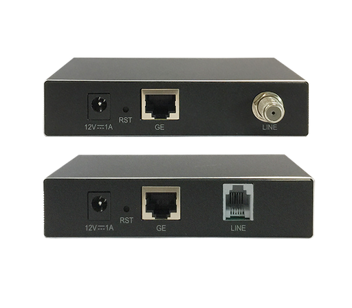 [NA1001C-CE] Next Access G.hn Coax to Gigabit Ethernet Bridge, 1 GE Port (F-Type, RJ-45), Wave-2